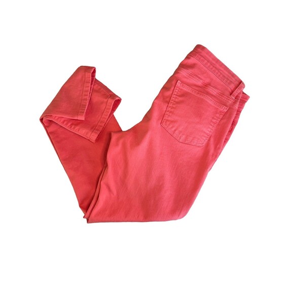 Eileen Fisher Jeans Women's Size 6 Salmon Organic Cotton 5-Pocket Pants - Picture 3 of 13